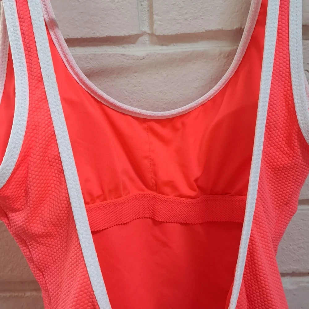 Love & Sports Cora/White 1 Piece Swim Suit. Size XS NWOT - Picture 4 of 7